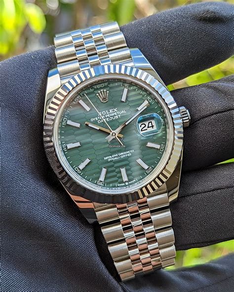 datejust rolex 2023|Rolex Datejust 41mm green dial.